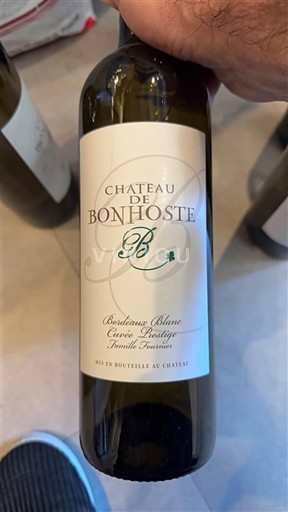 Burdeos Bordeaux blanco Château Bonhoste Prestige Famille Boudat 2024