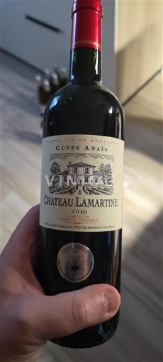 Tây Nam Cahors Château Lamartine Anaïs 2019