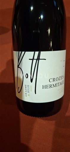 Thung lũng Rhône Crozes-hermitage Domaine Graeme & Julie Bott Không niên vụ