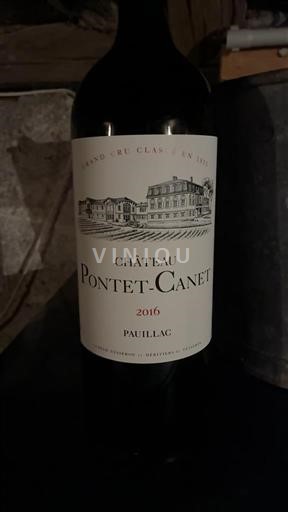 Bordeaux Pauillac Château Pontet-Canet 2016