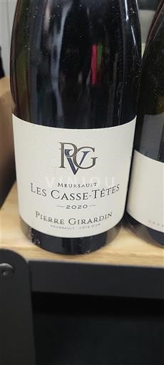 Burgundija Meursault Pierre Girardin Les Casse-Têtes 2020