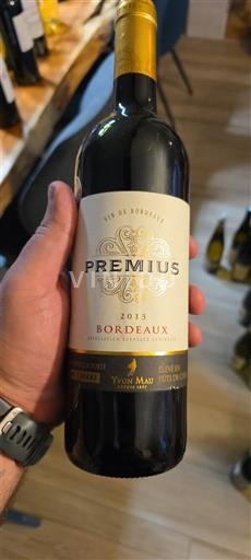 Bordeaux Yvon Mau Premius 2015