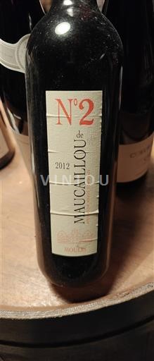 Bordeaux Moulis-en-Médoc Château Maucaillou N°2 2012