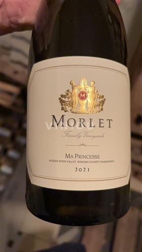 Vùng trồng nho được cấp phép California Russian River Valley Morlet Family Vineyards Ma Princesse 2021