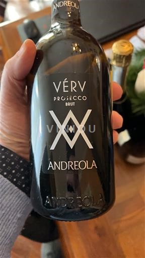 Vêneto Prosecco Andreola Vérv Não Sazonado