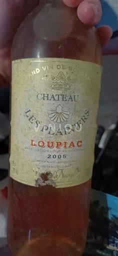 Bordeaux Loupiac Château Les Plainiers 2005