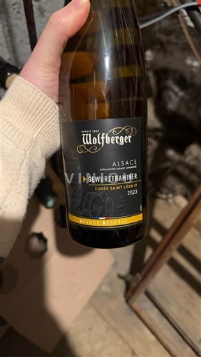 Alsasko Gewürztraminer Wolfberger Saint Léon IX 2023