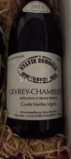 Burgund Gevrey-Chambertin Sylvie Esmonin Vieilles Vignes 2023