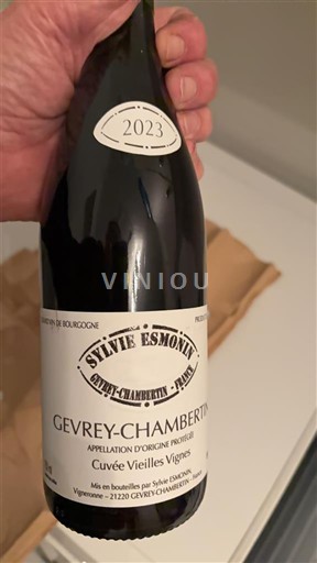 Bourgogne Gevrey-chambertin Sylvie Esmonin Vieilles Vignes 2023