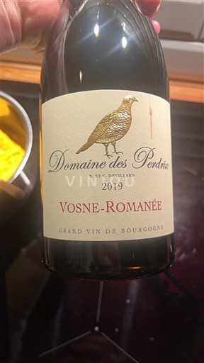 Bourgogne Vosne-romanée Domaine S Perdrix 2019
