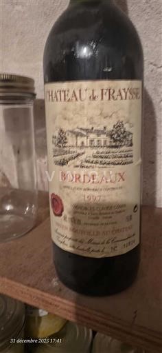 Bordeaux Château Fraysse 1997