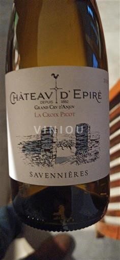 Vale do Loire Savennières Château Épiré La Croix Picot 2020