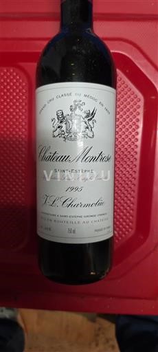 Bordeaux Saint-Estèphe Grand Cru Château Montrose H.L Charmolüe 1995