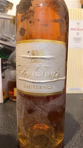 Burdeos Sauternes Clos Dady 2007
