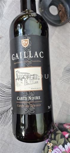 Sudoeste Gaillac Carte Noire Cuvée du Terroir Não Sazonado