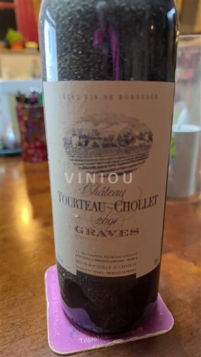 Bordeaux Graves Château Tourteau Chollet 2001