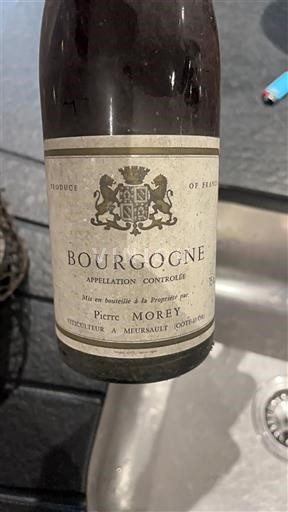 Bourgondië Bourgogne Pierre Morey 1977