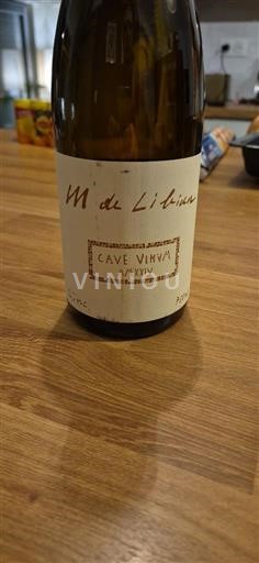 Vallée de la Loire Montlouis-sur-loire Cave Viniva M de Lidian 2014