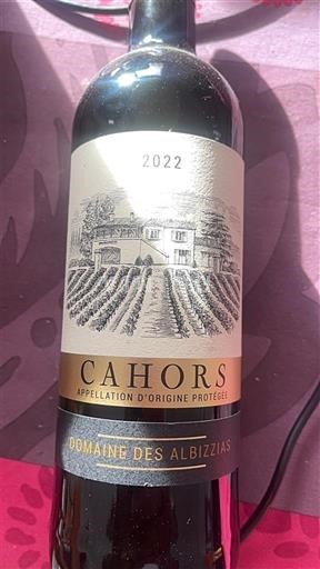 South West Cahors Domaine des Albizzias 2022