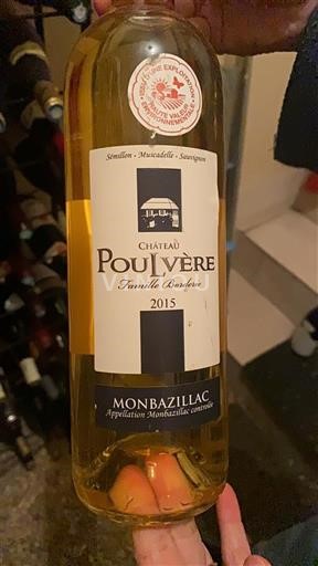 Tây Nam Monbazillac Château Poulvère 2015