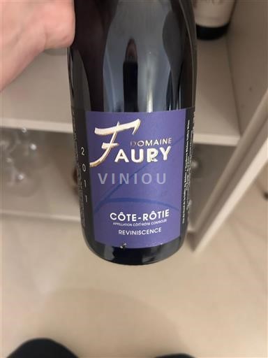 Rhônevallei Côte-rôtie Domaine Faury Réminiscence 2017