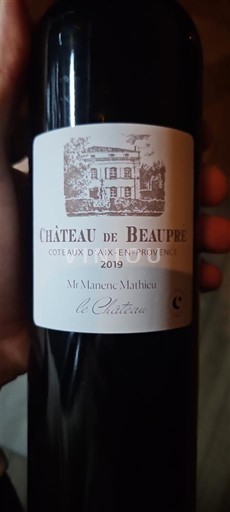 Provence Coteaux d'Aix-en-Provence Château Beaupré Le Château 2019