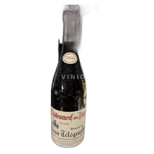 Údolí Rhôny Châteauneuf-du-Pape Vieux Télégraphe La Crau 2005