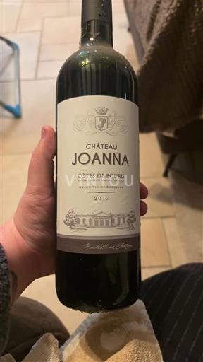 Bordeaux Côtes de Bourg Château Joanna 2017