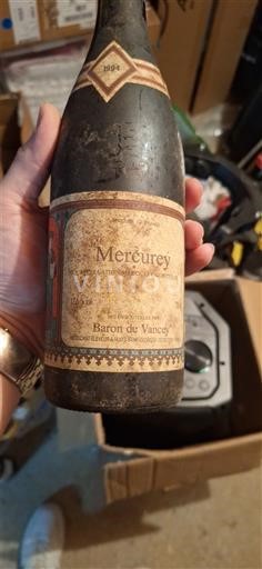 Burgund Mercurey Baron de Vancey 1994