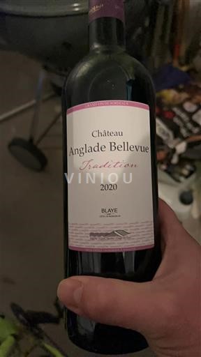 Bordeaux Blaye Château Anglade Bellevue Tradition 2020