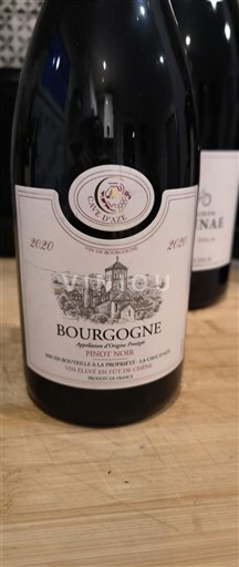 Vinos Rouge sec Cave Laveaux 2020 Francia Borgoña AOC