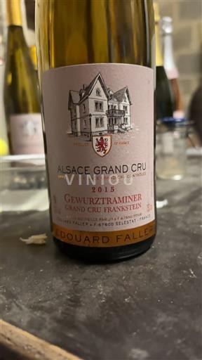 Alsazia Non specificato Grand Cru Edouard Faller Gewurztraminer Grand Cru Frankstein 2015