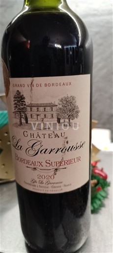 Burdeos Bordeaux superior Château La Garrousse 2020