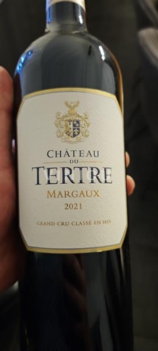 Bordeaux Margaux Grand Cru Château Tertre 2021