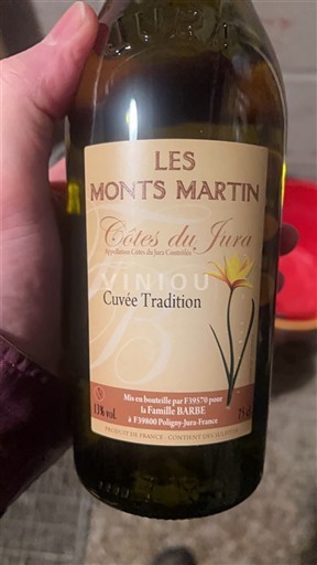 Jura Côtes du Jura Les Monts Martin Tradition 2024