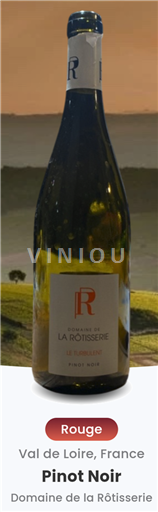 Loirevallei Domaine La Rôtisserie Le turbulent 2024