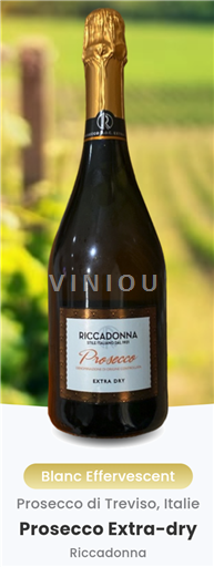 Vénétie Không được chỉ định Riccadonna Prosecco Extra-dry Không niên vụ