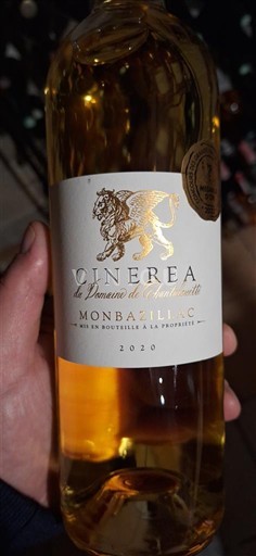 Lounais-Ranska Monbazillac Domaine Le Domaine de Cinerea 2020