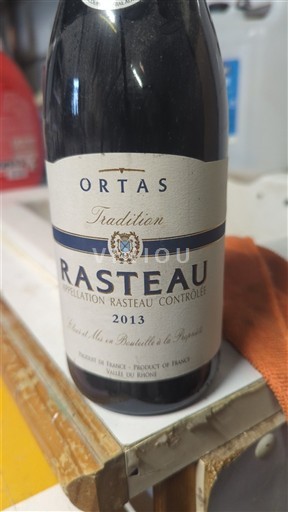 Thung lũng Rhône Rasteau Ortas Tradition 2013