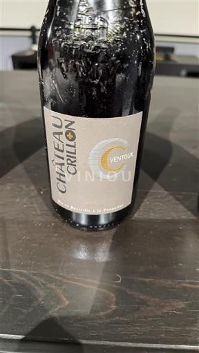 Valle del Ródano Ventoux Château Crillon Sin añada