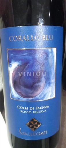 Emilia-Romagna Colli di Faenza Galegati Corallo Blu 2019