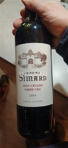 Bordeaux Saint-Émilion Grand Cru Grand Cru Château Simard 2009