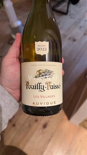 Bourgondië Pouilly-fuissé Premier Cru Auvigue Les Villages 2022
