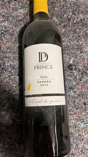 Tây Nam Cahors Domaine Prince L'Ossool du Prince 2018