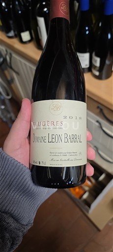 Langvedok Faugères Domaine Léon Barral 2018