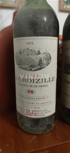 Bordeaux Saint-Émilion Château La Croizille 1973