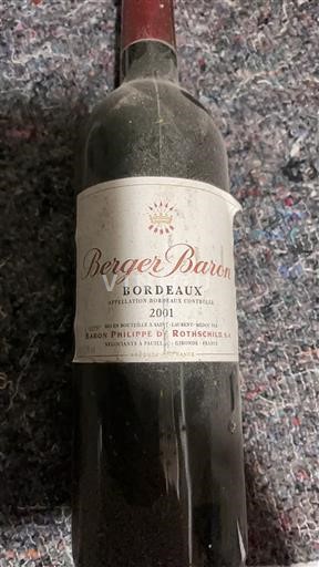 Bordeaux Baron Philippe de Rothschild Berger Baron 2011