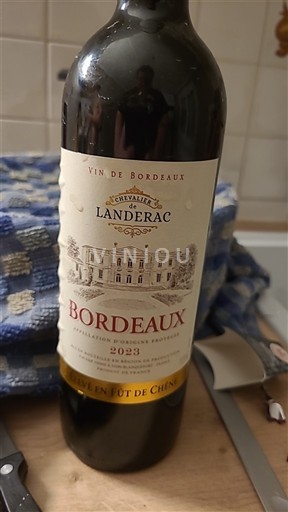 Bordeaux Chevalier de Landerac Élevé en Fût de Chêne 2023