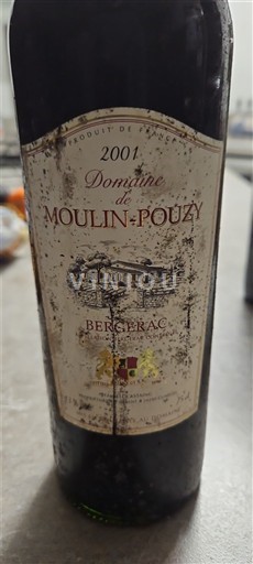 Sudoeste Bergerac Domaine Moulin-Pouzy 2001