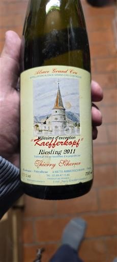 Elsass Riesling Grand Cru Thierry Scherer Kaefferkopf 2011